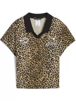 Дамска тениска PUMA X A$AP ROCKY BABY TEE 636099-05 ТОПЛО БЕЖОВО/АОП