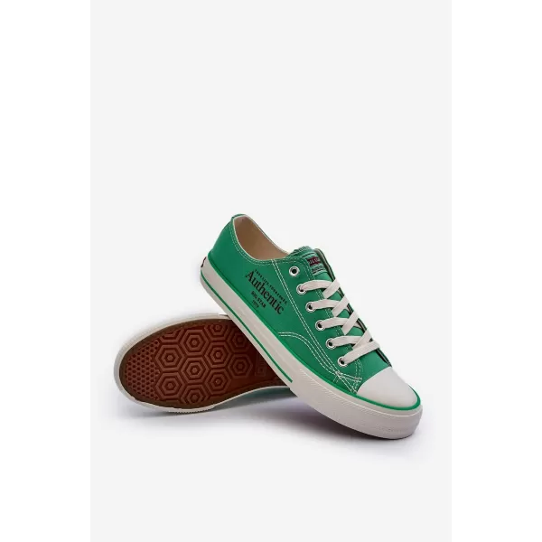  Мъжки кецове BIG STAR NN174062 GREEN Big Star Shoes 