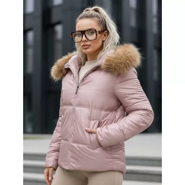  Дамско яке DSTREET TY5526 РОЗОВО 