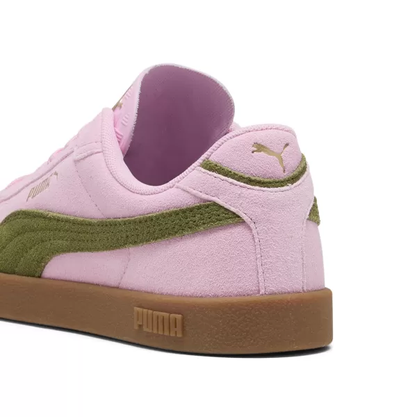  Ботуши PUMA CLUB II ERA SUEDE 400717_31 РОЗОВ БЛЯСЪК/МАСЛИНЕНОЗЕЛЕН 