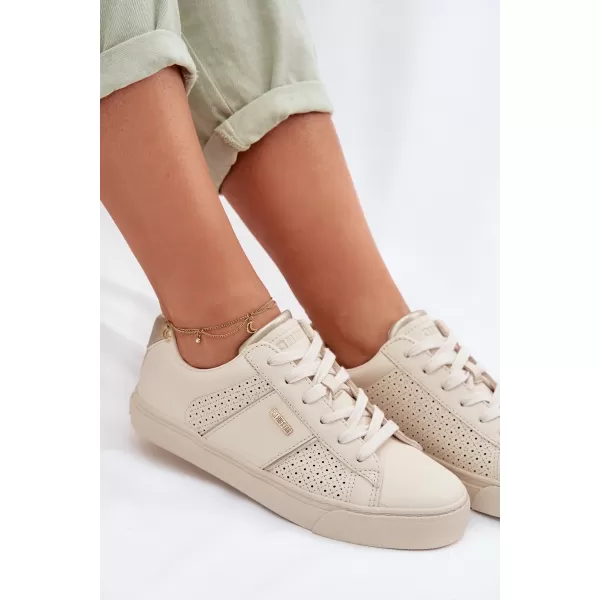  Дамски маратонки BIG STAR TT274292 BEIGE Big Star Shoes 