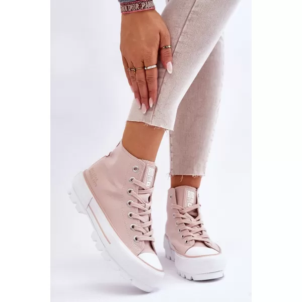  Дамски маратонки BIG STAR LL274157 NUDE Big Star Shoes 