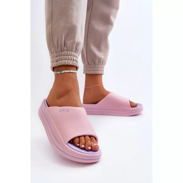  Дамски чехли BIG STAR NN274A035 PINK Big Star Shoes 