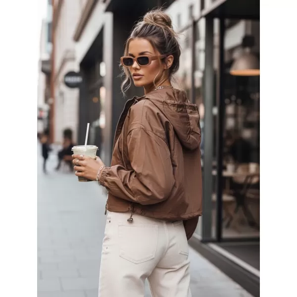  Дамско яке DSTREET TY4234 КАРАМЕЛ 