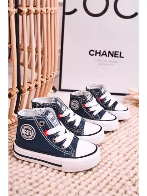 Детски маратонки BIG STAR HH374189 NAVY Big Star Shoes