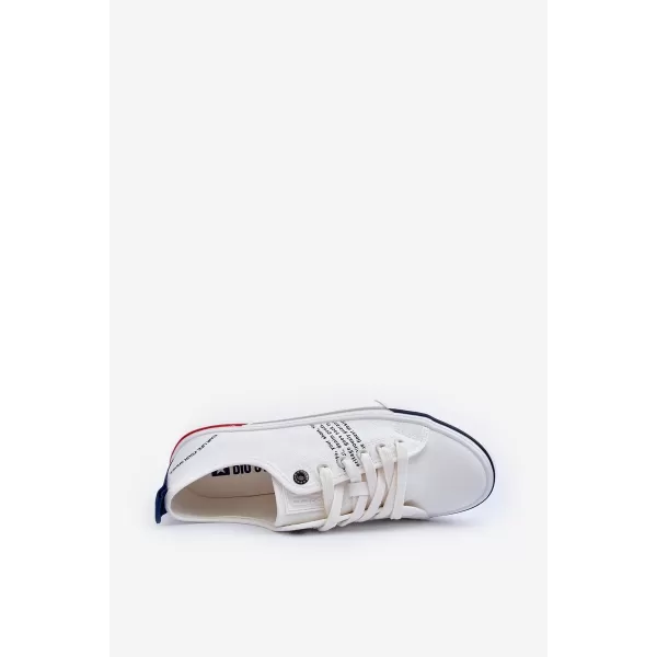  Мъжки кецове BIG STAR LL174204 WHITE Big Star Shoes 