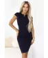 Рокля NUMOCO 608-2 ТЪМНО СИНЬО