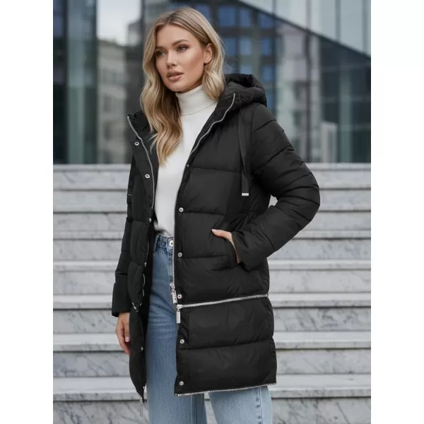  Дамско яке DSTREET TY5151 ЧЕРЕН 