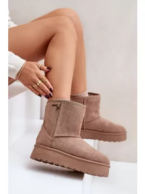 Дамски обувки BIG STAR OO274A097 BEIGE Big Star Shoes
