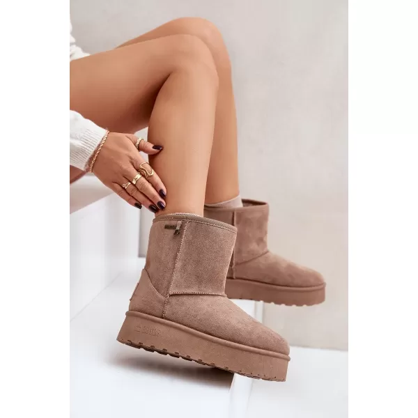  Дамски обувки BIG STAR OO274A097 BEIGE Big Star Shoes 