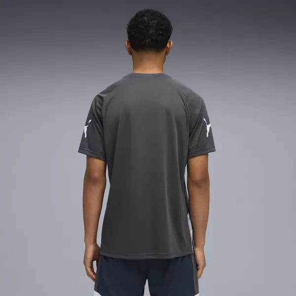  Мъжка функционална тениска PUMA INDIVIDUALLIGA GRAPH JERSEY 660578_02 МИНЕРАЛ КОБАЛТ/ВАПОР СИВО 