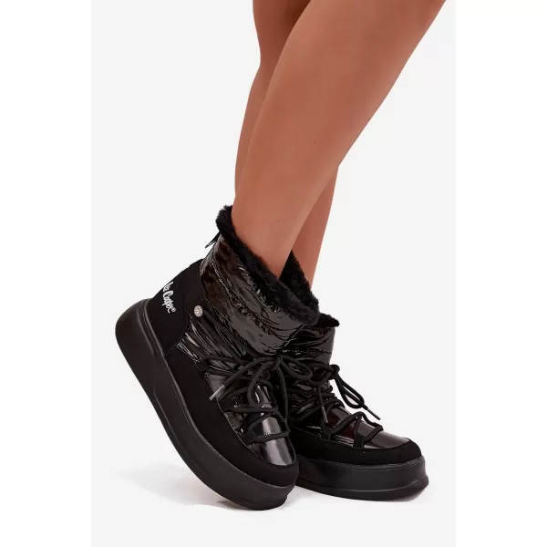  Дамски зимни боти LEE COOPER LCJ-25-3-3814 ЧЕРЕН 