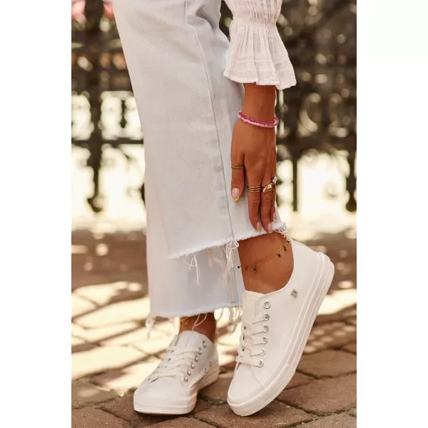  Дамски маратонки BIG STAR NN274285 WHITE Big Star Shoes 