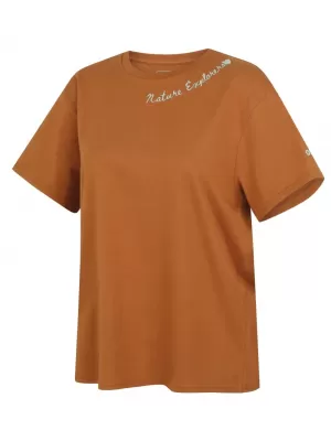 Дамска тениска HUSKY TEE NATURE L КАФЯВО