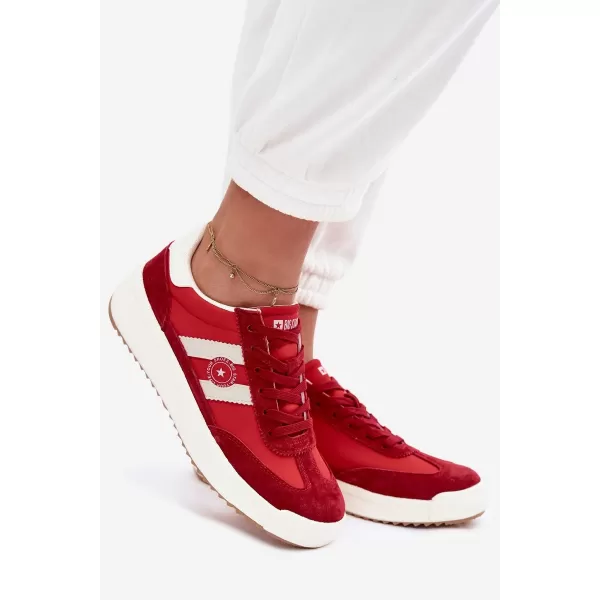  Дамски маратонки BIG STAR TT274158 RED Big Star Shoes 