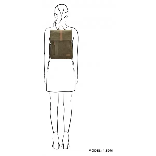  Раница BEAGLES Brunete 18087 Olive green МАСЛИНЕНО ЗЕЛЕНО 