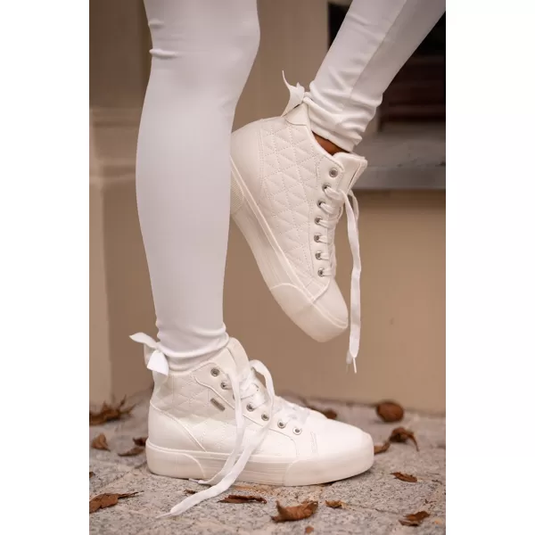  Дамски маратонки BIG STAR OO274A479 WHITE Big Star Shoes 