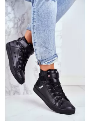 Дамски маратонки BIG STAR V274542FW BLACK Big Star Shoes