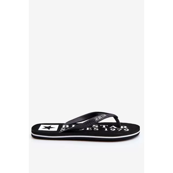  Мъжки джапанки BIG STAR LL174444 BLACK Big Star Shoes 