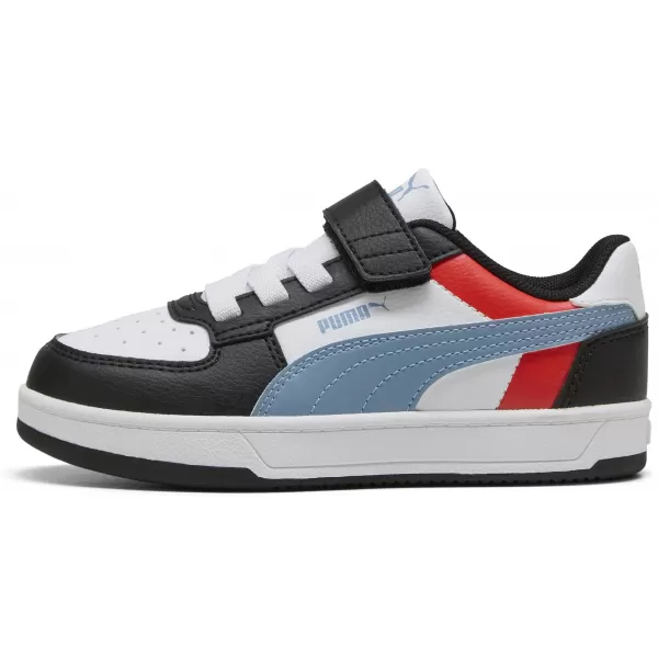  Детски обувки PUMA CAVEN 2.0 BLOCK AC+ PS 394462-17 PUMA БЯЛО/СТУДЕНО СИНЬО/ЧЕРНО 