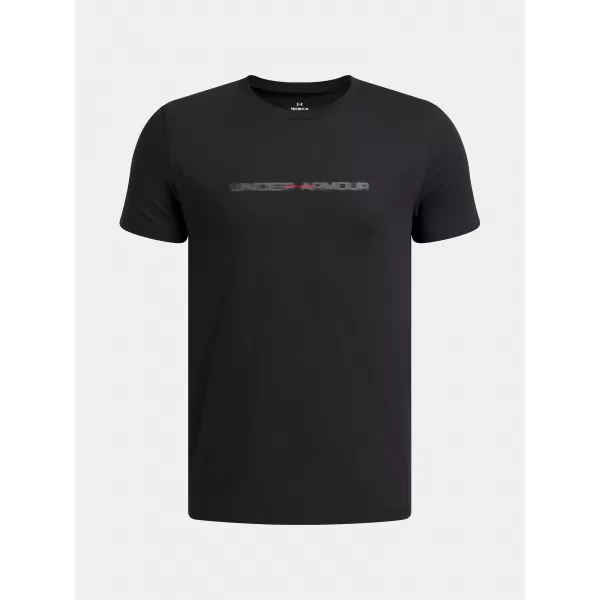  Момчешка тениска UNDER ARMOUR UA B WM BLUR SS 6009269-001 ЧЕРЕН 