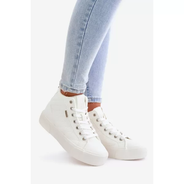  Дамски маратонки BIG STAR OO274A479 WHITE Big Star Shoes 
