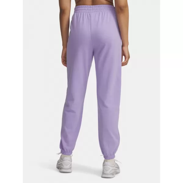  Дамски спортен панталон UNDER ARMOUR UA RIVAL TERRY JOGGERS 1382735-538 ЛИЛАВО 