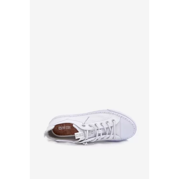  Дамски маратонки BIG STAR TT274388 WHITE Big Star Shoes 