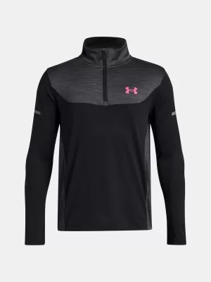 Момчешка тениска UNDER ARMOUR UA TECH UTILITY 1/4 ZIP 6005141-001 ЧЕРЕН