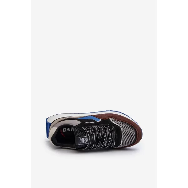  Мъжки кецове BIG STAR NN174322 BLACK Big Star Shoes 