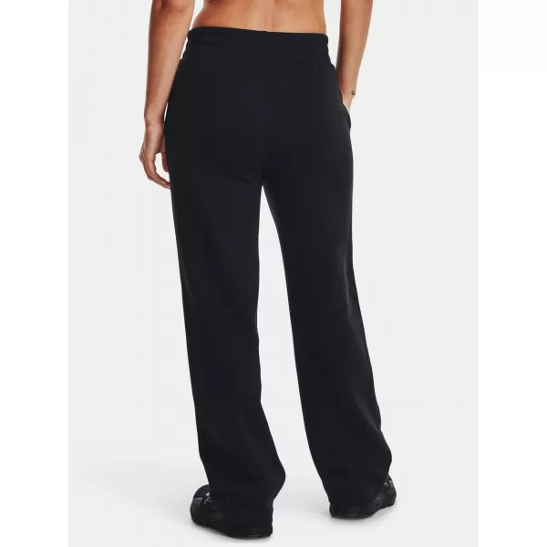  Дамски спортен панталон UNDER ARMOUR RIVAL FLC STRAIGHT PANT 1381847-001 ЧЕРЕН 