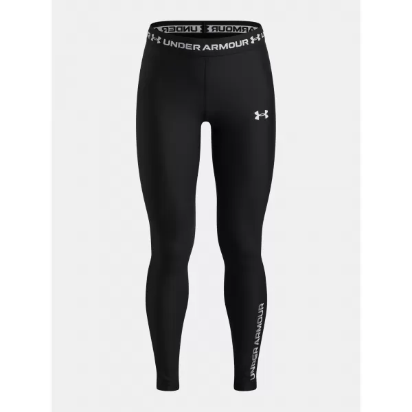  Клинове за момичета UNDER ARMOUR HEATGEAR GRAPHIC LEGGING 6012636-001 ЧЕРЕН 