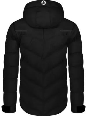 Мъжко зимно яке NORDBLANC CRAG NBWJM8056 ЧЕРЕН