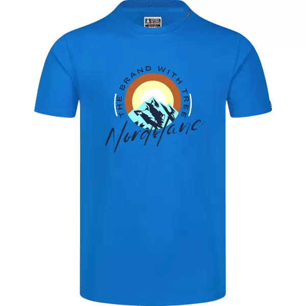  Мъжка тениска NORDBLANC SUNRISE NBSMT8152 СИНЬО 
