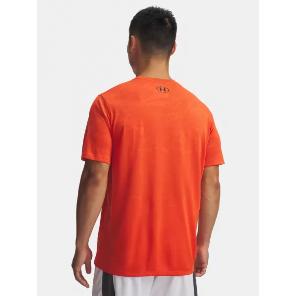  Мъжка тениска UNDER ARMOUR UA TECH VENT JACQUARD SS 1377052-844 ОРАНЖЕВО 