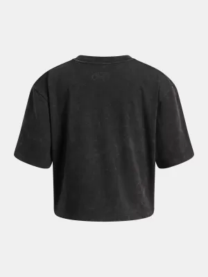 Тениска за момиче UNDER ARMOUR UA G RIVAL WASH SS 6011673-001 ЧЕРЕН