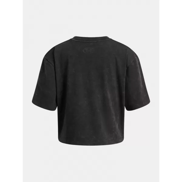  Тениска за момиче UNDER ARMOUR UA G RIVAL WASH SS 6011673-001 ЧЕРЕН 