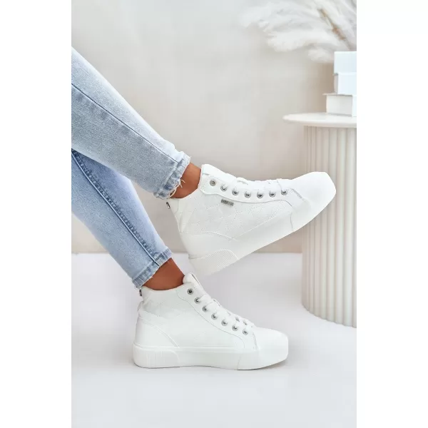  Дамски маратонки BIG STAR OO274A479 WHITE Big Star Shoes 