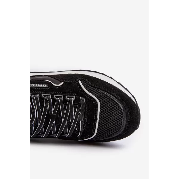  Мъжки кецове BIG STAR NN174321 BLACK Big Star Shoes 