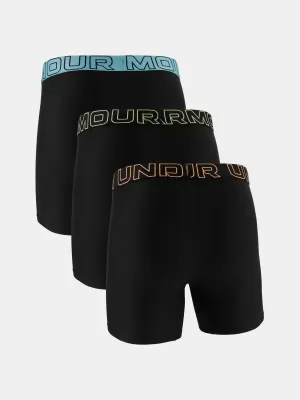 Мъжки боксерки UNDER ARMOUR UA PERFORMANCE TECH - SOLID 6IN - 3PK 1383878-003 СИНЬО