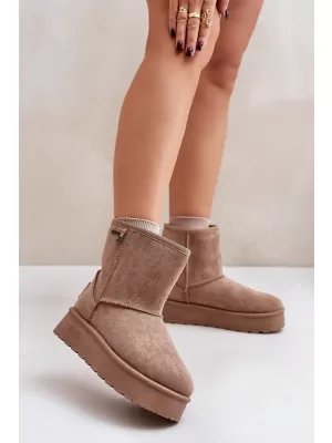 Дамски обувки BIG STAR OO274A097 BEIGE Big Star Shoes
