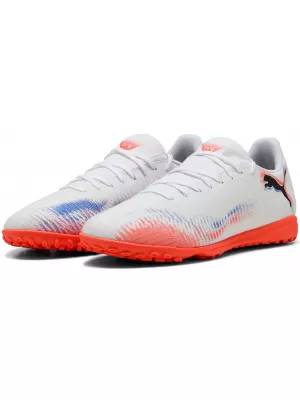 Ботуши PUMA FUTURE 8 PLAY TT 108605-01 WHITE/ БЯЛО/ПУМА ЧЕРНО/СВЕТЕЩО ЧЕРВЕНО