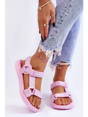 Дамски сандали BIG STAR LL274A100 PINK Big Star Shoes