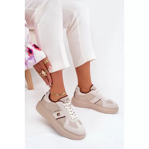  Дамски маратонки LOPEZ JUST DARE SS2D4003 BEIGE Daniel Lopez Just Dare 