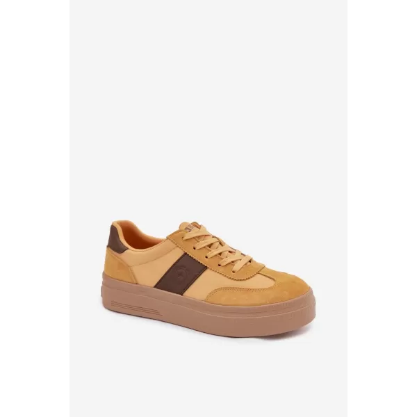  Дамски маратонки BIG STAR TT274166 YELLOW Big Star Shoes 