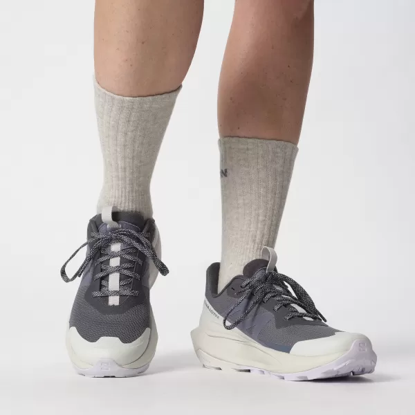  Дамски обувки SALOMON ELIXIR ACTIV GTX W L47526500 ИНДИЙСКО МАСТИЛО/ЛЕДНИКОВО СИВО/ВЕНЧЕЛИСТЧЕ НА ОРХИДЕЯ 