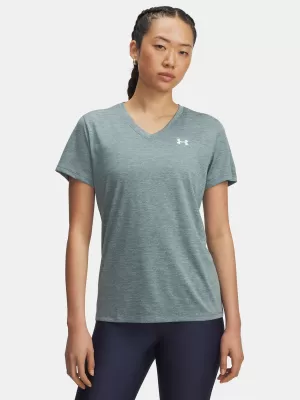 Дамска тениска UNDER ARMOUR TECH SSV- TWIST 1384227-587 СИНЬО