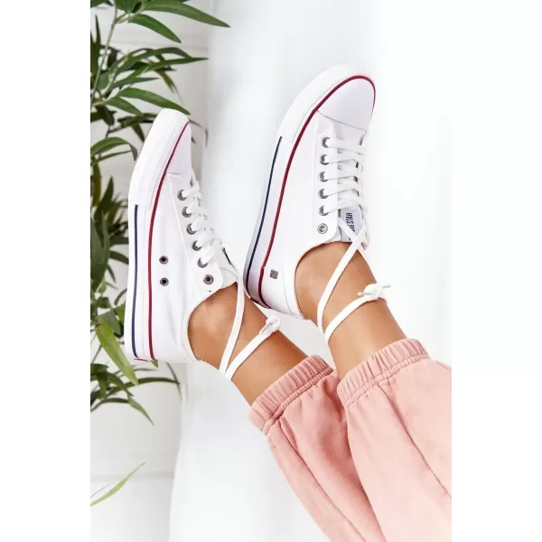  Дамски маратонки BIG STAR DD274336 WHITE Big Star Shoes 
