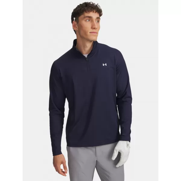  Мъжка тениска UNDER ARMOUR UA T2G 1/4 ZIP 6010129-410 СИНЬО 