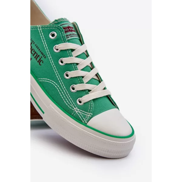  Мъжки кецове BIG STAR NN174062 GREEN Big Star Shoes 